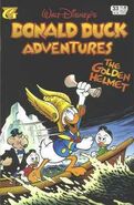 Couverture de Donald Duck Adventures no33 illustrant l'histoire et dessinée par William Van Horn.