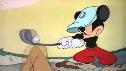 Mickey Mouse,Pluto Canine Caddy