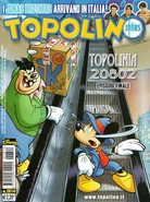 Couverture de Topolino n°2814 illustrant le quatrième épisode de la série.
