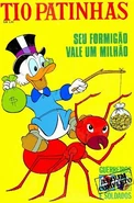 Couverture du magazine brésilien, Tio Patinhas, illustrant cette histoire.