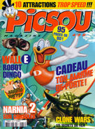 Le no438 de Picsou Magazine datant de juillet 2008.