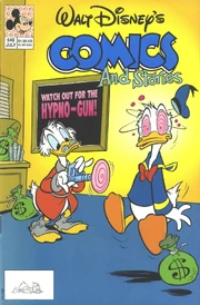 Couverture de  n°549 illustrant l'histoire, dessinée par Todd Kurosawa et encrée par Larry Mayer.