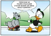  trouve la solution pour promener Hercule.