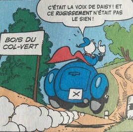 Fantomiald arrive au Bois du Col-Vert.