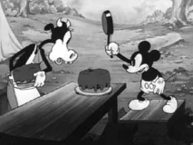 Mickey Mouse et Clarabelle Cow dans L'Art du camping