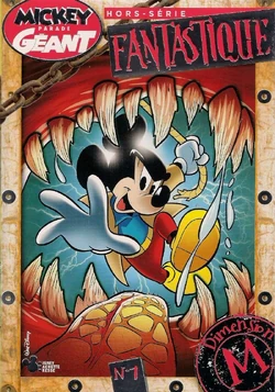 Couverture du Mickey Parade Géant Hors-série Sur le thème de la Dimension M