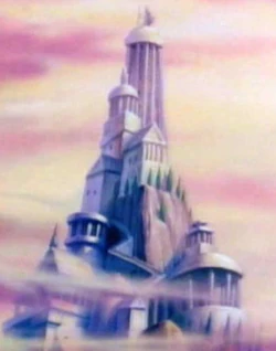 La demeure des dieux sur le mont Olympe.