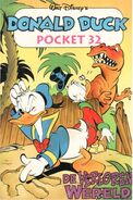 Couverture de la revue néerlandaise Donald Duck Pocket no32 de décembre 1995, qui illustre ce récit. Elle a été dessiné par Michel Nadorp.
