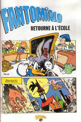 Fantomiald retourne à l'école