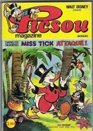 Couverture de Picsou Magazine n°40 de 1975 illustrée par René Guillaume.