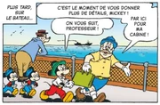  et  suivent le professeur Phil Atéliste sur le bateau.