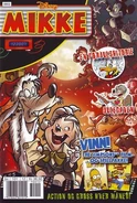 Couverture du mensuel Norvégien Mikke Mus n° 2007-12 réalisée par Davide Cesarello représentant l'histoire.