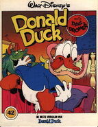 Couverture de De beste verhalen van Donald Duck n°42, dessinée par Daan Jippes.