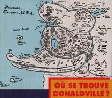 Donalville en forme de Donald Duck