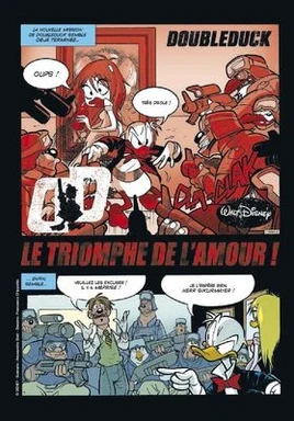 Le triomphe de l'amour ! Première planche