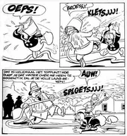 Cases dessinées par Perego et mettant en scène .