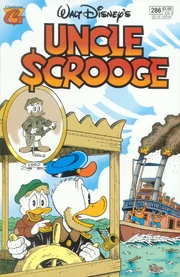 Couverture de Uncle Scrooge n°286 de juin 1994 pour illustrer l'histoire de  .