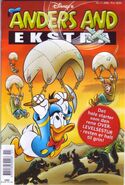 Couverture de la revue danoise Anders And Ekstra n°2006-11 du 30 octobre 2006 illustrant ce récit. Elle est dessinée par Josep Tello Gonzalez sur une idée de Per Juel.