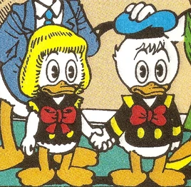 Della et Donald Duck