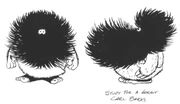 Étude de Carl Barks pour la création du personnage de 1943.