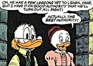 Edith avec son mari Fergus McPicsou.