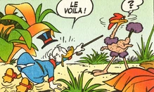 Picsou rencontre le pique-pouka.