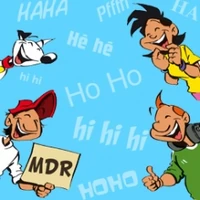 Le fameux trio (Béné en haut à droite, Axel en bas à gauche et Fab en bas à droite), avec leur chien Wifi (en haut à gauche).