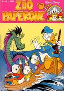 Couverture de Zio Paperone n°40 reprenant le dessin de Carl Buettner pour la couverture de Four Color Comics n°318.