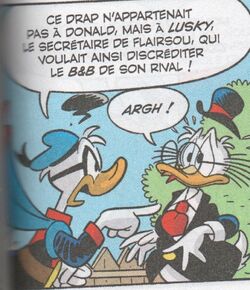 Donald accuse Flairsou