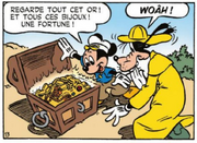 Mickey et Dingo ont trouvé le trésor du capitaine Calmar