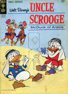 Couverture réalise par Carl Barks pour la première publication de l'histoire, dans Uncle $crooge n°55.