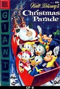 Couverture du magazine Walt Disney Christmas Parade où est parue pour la première fois cette histoire.