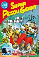 Couverture de Super Picsou Géant n°159, illustrant la publication de Donald a disparu.