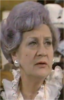 Mrs Slocombe in Are You Being Served?; Episode: Big Brother (1974)