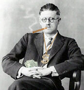 James Joyce, with bling.