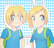 212px-Art trade finn and fionna by natto 99-d54rkj1.png