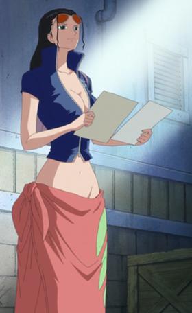 en caso de trabajo nico robin