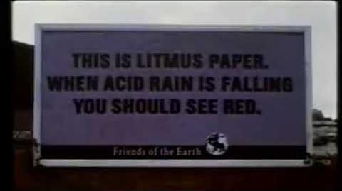 acid rain signs