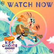 Goat promotes the 2017 Nickelodeon Kids' Choice Awards.