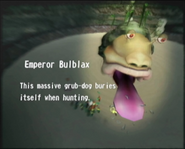 Emperor Bulblax in the enemy reel from Pikmin.