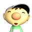 Olimar's Son as he appears in the Mail of Pikmin 2