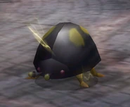 An Anode Beetle beginning to discharge, as seen in the Piklopedia