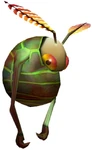 Swooping Snitchbug from pikmin