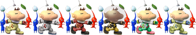 Olimar SSBB palettes