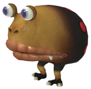 Artwork of Spotty Bulbear in Pikmin 3