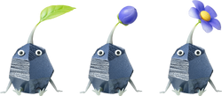Three Rock Pikmin.