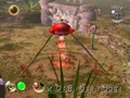Red Pikmin at the landing site.