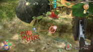 Finding a Sunseed Berry in Pikmin 3.