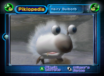 Hairy Bulborb in the Piklopedia