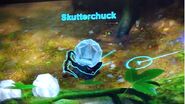 A Skutterchuck being scanned in the beta version of the game.